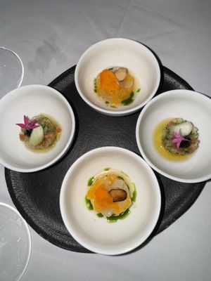 Topping to add to the bread  at Le Lotus in Faaa