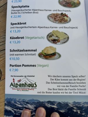 Fries  at Alpenhaus Kitzbüheler Horn in Kitzbuehel