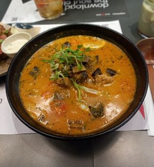 Limited edition firecracker chick'n ramen at Wagamama in Dundee