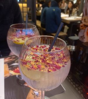 Gin and tonic at Wagamama in Dundee