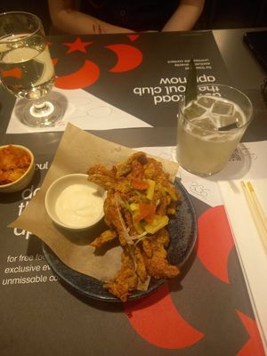 Yuzu vegan fried chicken at Wagamama in Dundee