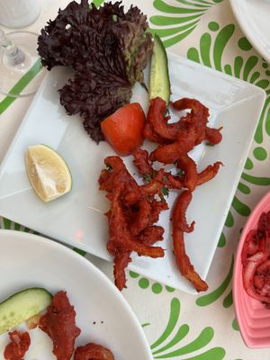 Onion bhaji  at Masala Indian and Chinese Restaurant in Icmeler