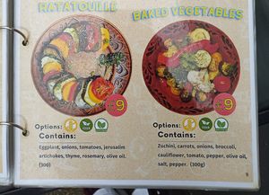 Menu 1 at Ukrainian Soul  in Falmouth