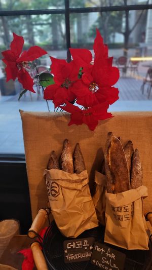 Polish Bagette♥ at Artisan Boulangerie Pain Pain Pain in Busan