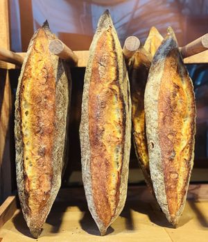 Polish Bagette at Artisan Boulangerie Pain Pain Pain in Busan