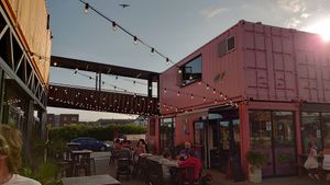 Upper level at Vegan Vice in Felixstowe