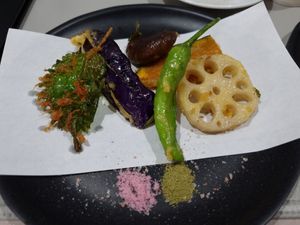  at Vegan Cafe Tsukineko in Osaka