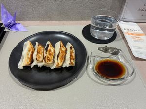 Gyoza   at Vegan Cafe Tsukineko in Osaka