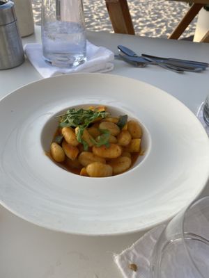 Potato Gnocchi Delight  at Elements Restaurant in Oranjestad