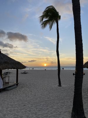 View  at Elements Restaurant in Oranjestad
