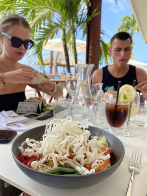   at Elements Restaurant in Oranjestad