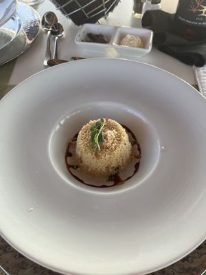 Couscous Appetizerrs  at Elements Restaurant in Oranjestad