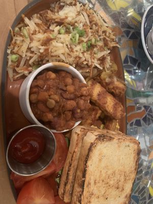 Truck Stop breakfastt  at Bohemian Cafe in Kelowna