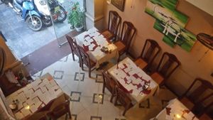 level 1 at Aubergine Cafe in Hanoi