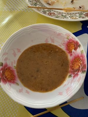 Satay Sauce. Gorgeous  at Veg Restaurant in Hua Hin
