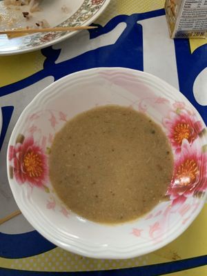 Lemon type sauce   at Veg Restaurant in Hua Hin