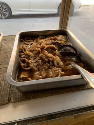 Cabbage and Tofu at Veg Restaurant in Hua Hin