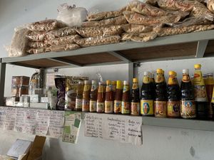 Lots of things including Sun Screen  at Veg Restaurant in Hua Hin