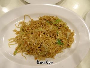 Fried noodles at VegeGood in Kuala Lumpur