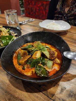 Red curry at Viand in Woolloomooloo