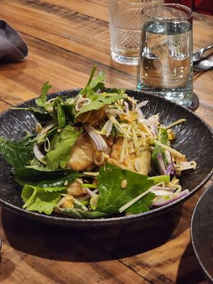 Silken tofu at Viand in Woolloomooloo