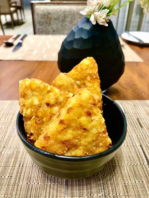 Hash browns  at Cosmic Kitchen in Dubai