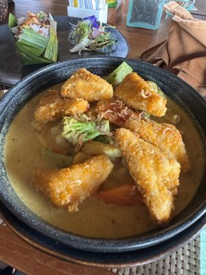 Katsu curry  at D'padi Restaurant in Karangasem
