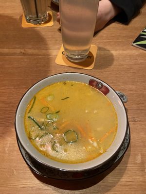 Laksasuppe (Vorspeise)  at Sunny in Vienna