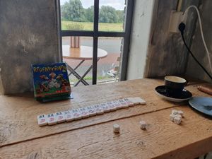 View out of the window :) at Het Arnhems Gemaal in Arnhem