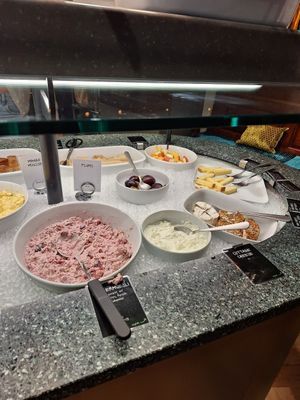 Buffet at Tibits  in Zug