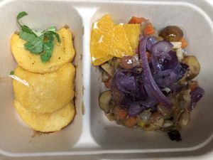 Chestnuts with Polenta  at Gajas Welt in Kaisersbach-ebni