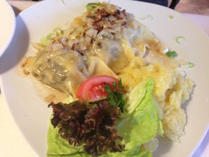 "Maultaschen" at Gajas Welt in Kaisersbach-ebni