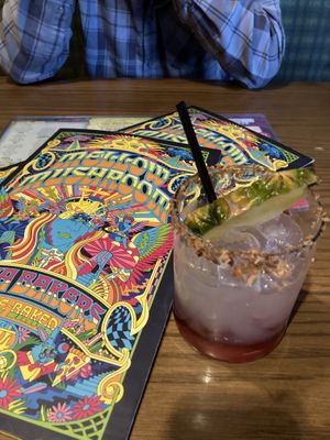 Sunset in paradise I love you… the first drink I ever ordered in a restaurant!   at Mellow Mushroom in Lincoln