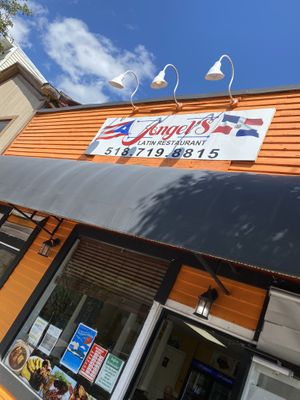 Filling and inexpensive option in Catskills. Offers a variety of vegan beans and rice, yuca/cassava, plantains and steamed vegetables   at Angel's Latin Restaurant in Catskill