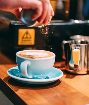  at Coffee Spot  in Cardiff