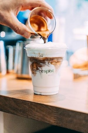  at Coffee Spot  in Cardiff