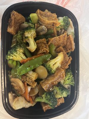 Home Style Bean Curd with Vegetables. Wonderful!  at D.H. WU in Pickerington