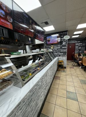 Counter  at Shawarma Prince in Seattle