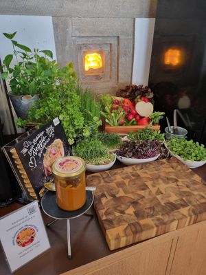 Vegan/Veggie Ecke at Restaurant DÜNENFEIN im Hotel NEPTUN in Rostock