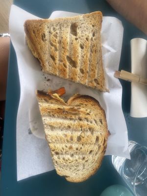 Vegan toastt  at Il Gattaccio in Rosolina Mare