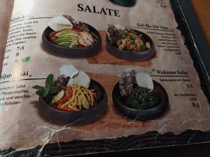 Veganer Salat at Die Laterne in Pirna