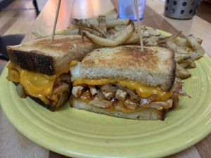 BBQ chicken sandwich   at Melt Bar & Grilled in Mentor