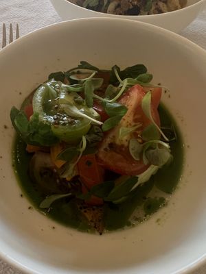 Tomato starter   at The Restaurant At Newhall Mains in Dingwall