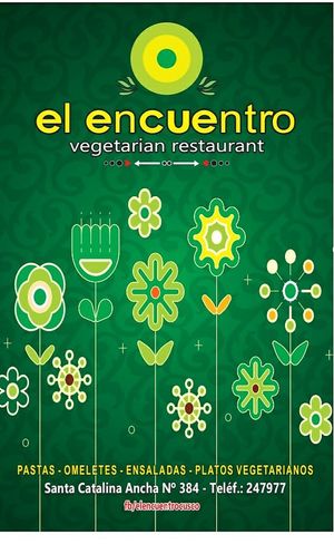 Vegano vegetariano at El Encuentro - Santa Catalina in Cusco