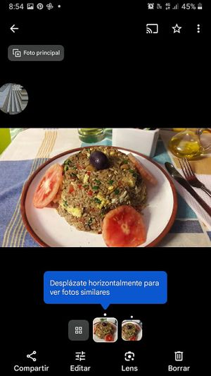 Arroz chaufa at El Encuentro - Santa Catalina in Cusco