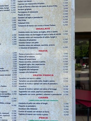  at Pizzeria Italia in Mallorca