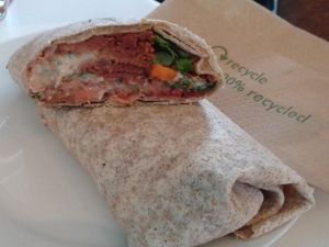 Beetroot falafel at Goodies Berlin - Friedrichshain in Berlin