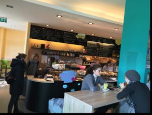 Inside: No cozy chairs & stuff at Goodies Berlin - Friedrichshain in Berlin