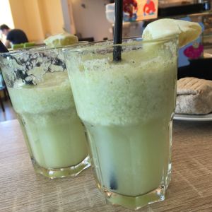 house lemonade at Goodies Berlin - Friedrichshain in Berlin