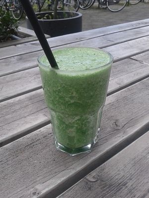 Ginger refresher smoothie at Goodies Berlin - Friedrichshain in Berlin